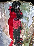 Masquerade Fan detail
